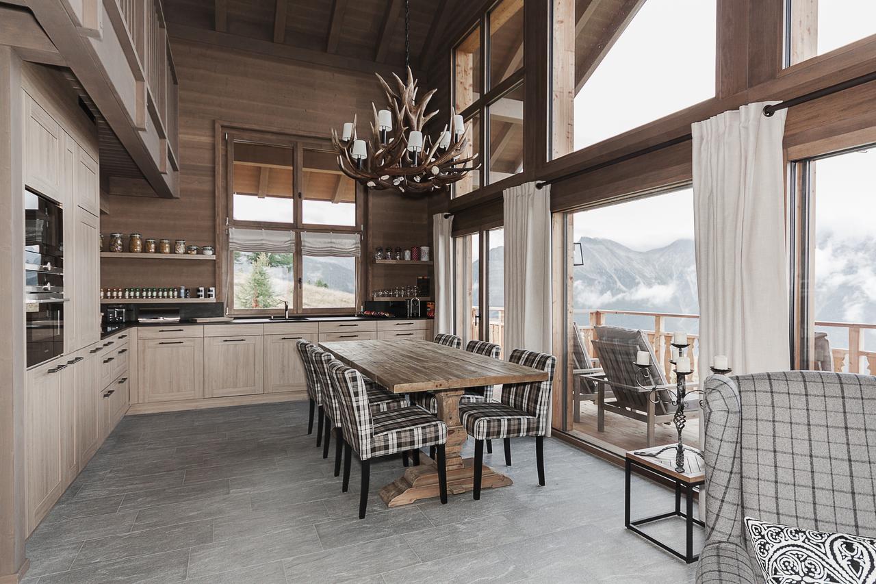 Chalet Kristall Rosswald Exteriör bild