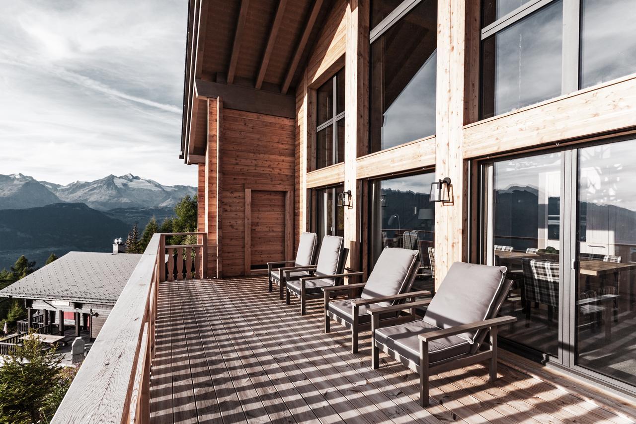 Chalet Kristall Rosswald Exteriör bild