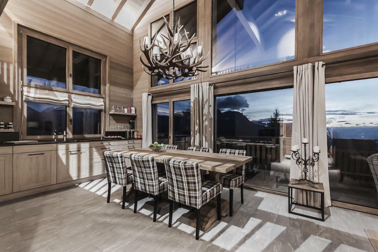 Chalet Kristall Rosswald Exteriör bild