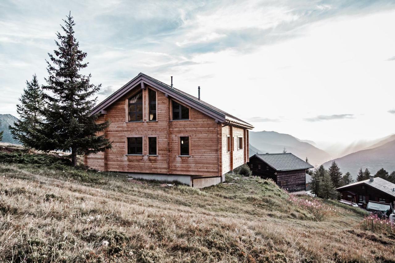 Chalet Kristall Rosswald Exteriör bild